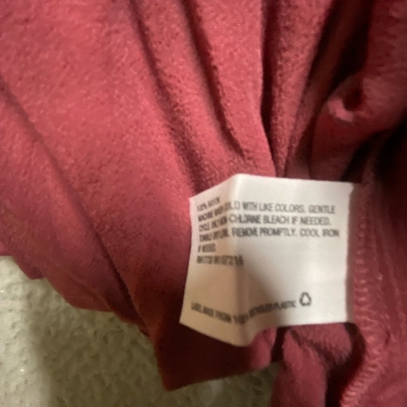 The Nines by Hatch Blouse Women Medium Pink 3/4 Sleeve Maternity Dress Shirt NWT - Picture 6 of 10